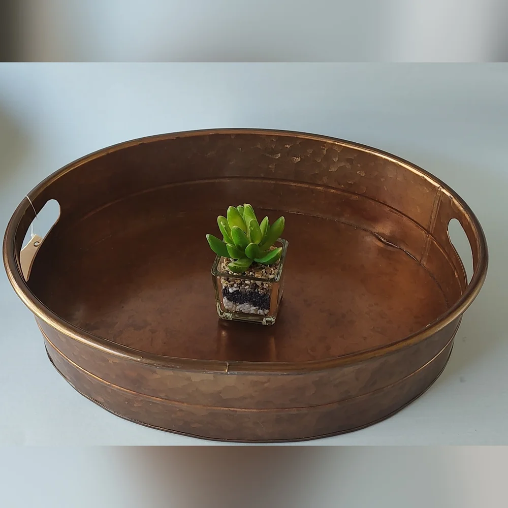 unbranded oval metal